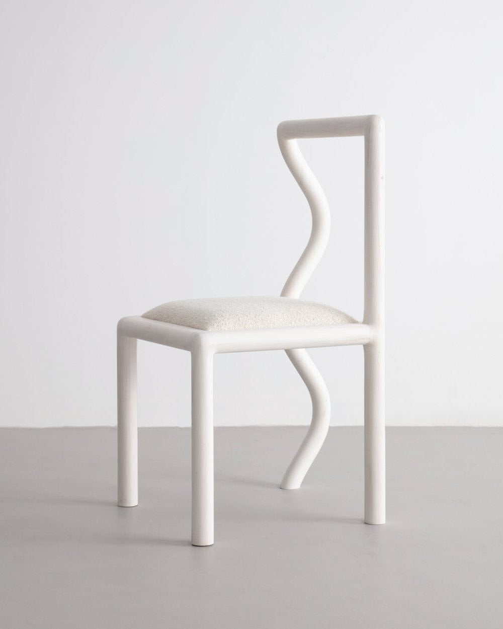 Squiggle Chair in Bleached Maple Chairs