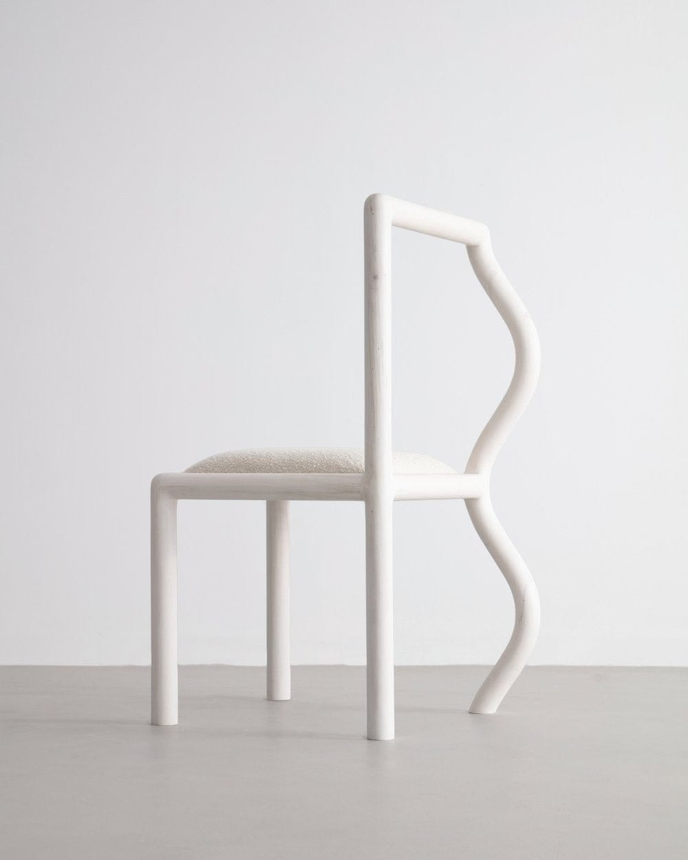 Squiggle Chair in Bleached Maple Chairs