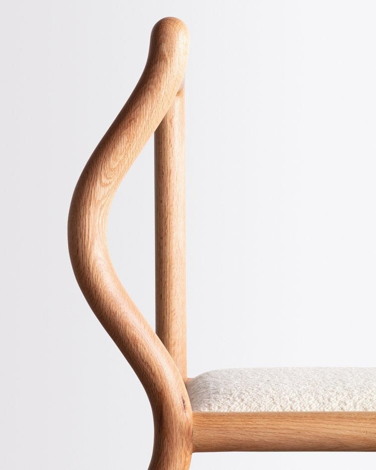 Squiggle Chair in Red Oak Chairs