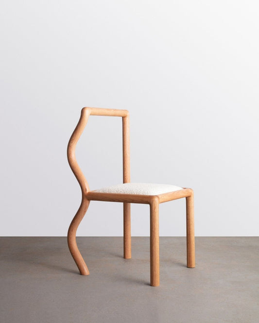 Squiggle Chair in Red Oak Chairs