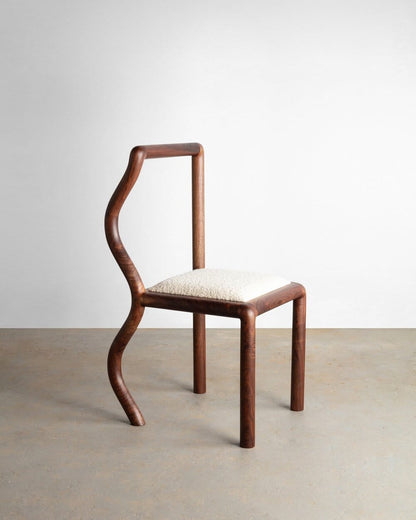 Squiggle Chair in Walnut Chairs