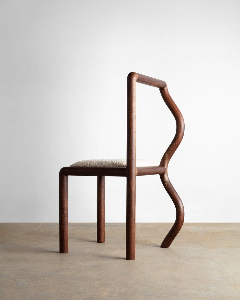 Squiggle Chair in Walnut Chairs