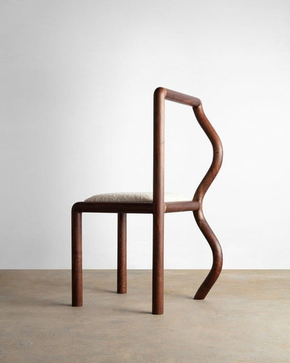 Squiggle Chair in Walnut Chairs