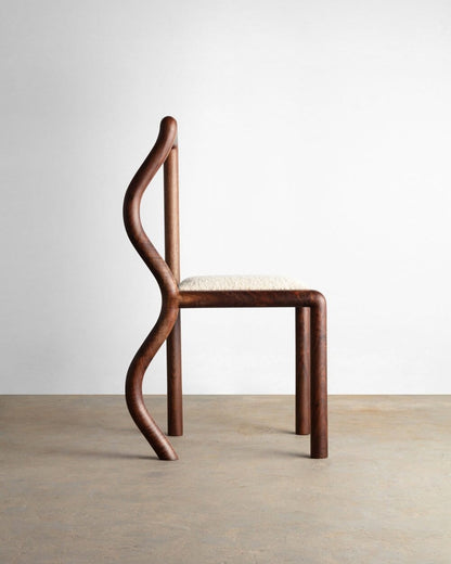 Squiggle Chair in Walnut Chairs