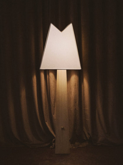 Alpine Floor Lamp White Oak